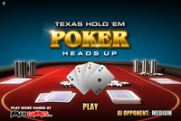 poker texas holdem heads up